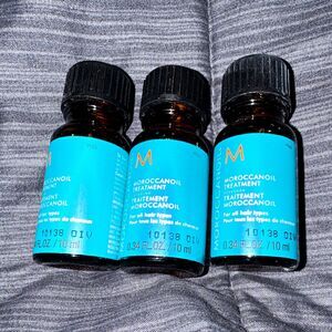 Moroccanoil Treatment Argan Oil Shine Oil 0.34 fl oz/10 ml Travel Size Lot 3
